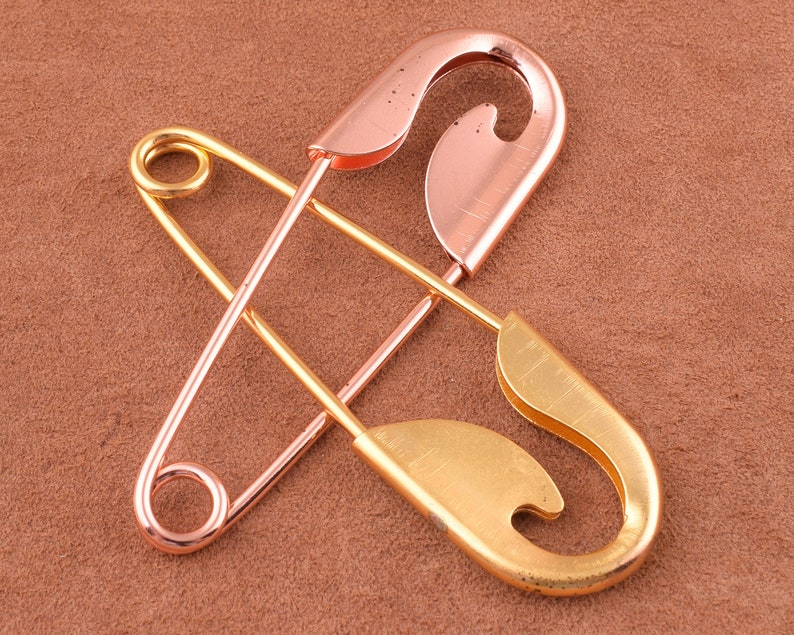 10032mm Mega Giant Safety Pin Brooch Deluxe Kilt Scarf Etsy