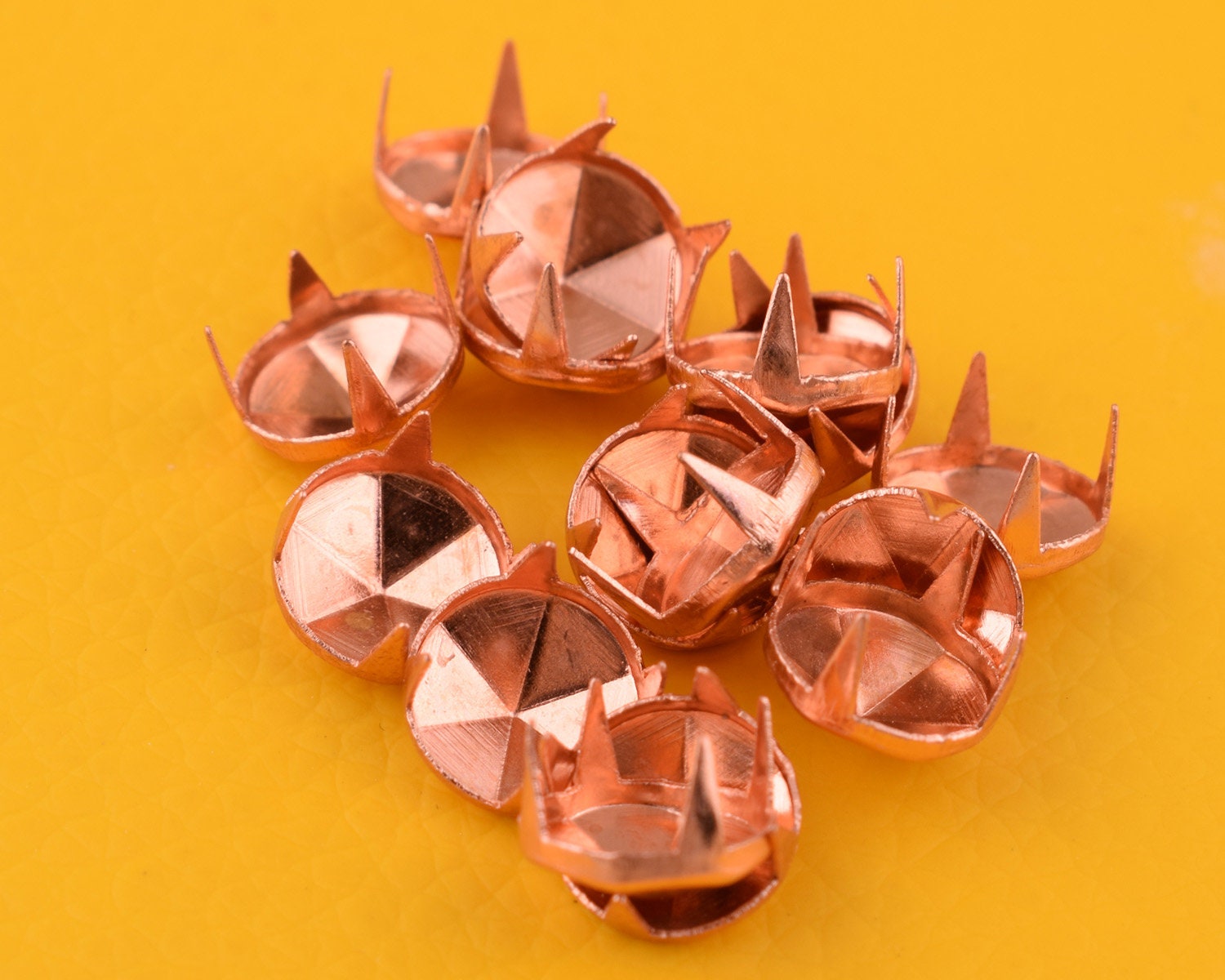 7/16 X 1/2 Decorative Tack Nails Orange Copper 100, 500, or 1000 