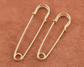 Safety Pins 10pcs 76*19/65*19mm Charming Safety Pins with iron Pins Brooch Safety Pins Sewing Safety Pins Supply