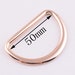 Metal D-ring 2 Inch D Buckle Purse Rings Strap Rings - Etsy