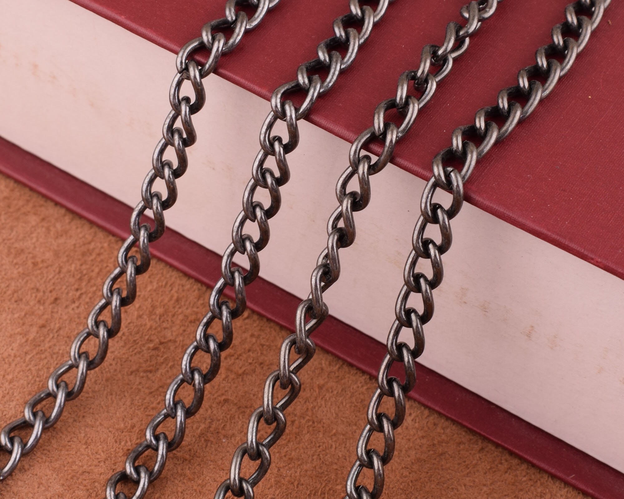 Gunmetal Replacement Chain Shoulder Strap 10ft Metal Link Etsy UK