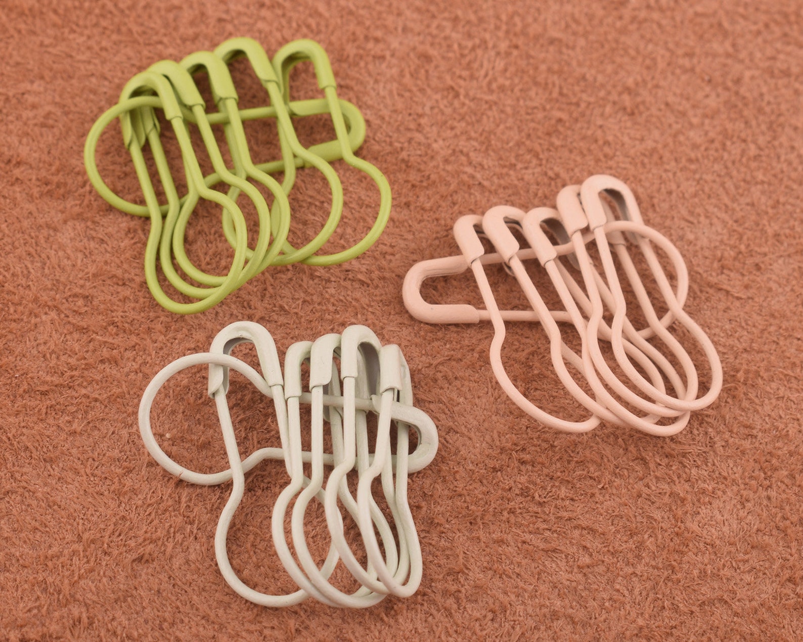 200pcs Copper pear shaped safety pins for clothing Etsy