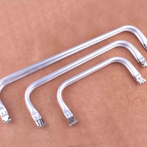 aluminium tubular internal hinge Bag frame purse frame,Meta Frame Purse Frame Kiss Clasp Lock Squared Design Bag Clutch Frame DIY Craft 1PCS