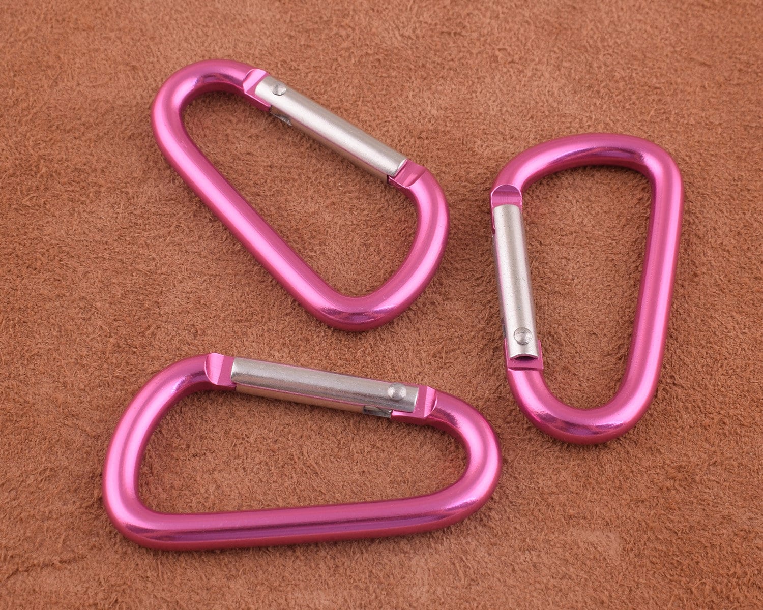 古着人気アイテム Carabiner Pink Camp Clip Carabiner 38*16mm Hook Snap 小物