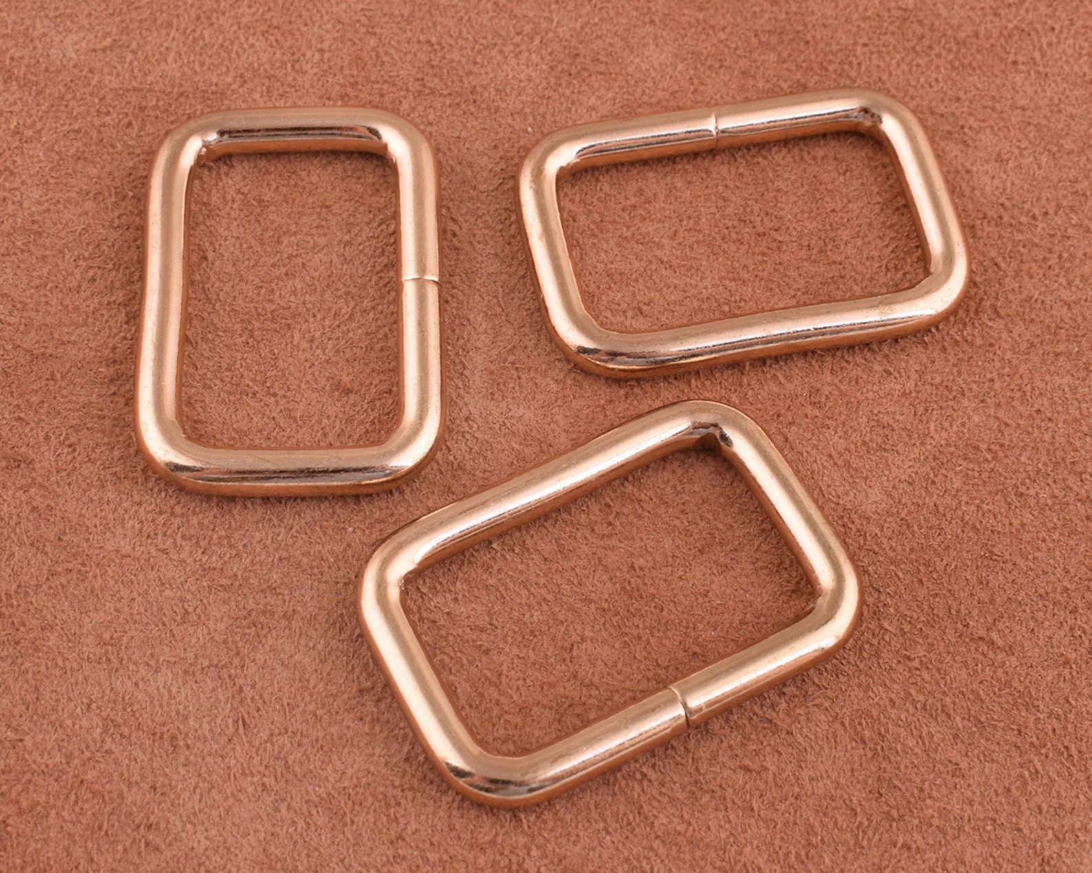 8pcs Rectangle Rings Purse Hardware 3320mm Gold Rectangular Etsy
