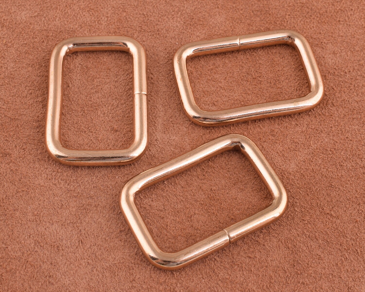 8pcs Rectangle Rings Purse Hardware ,33*20mm Gold Rectangular Rings Bag ...