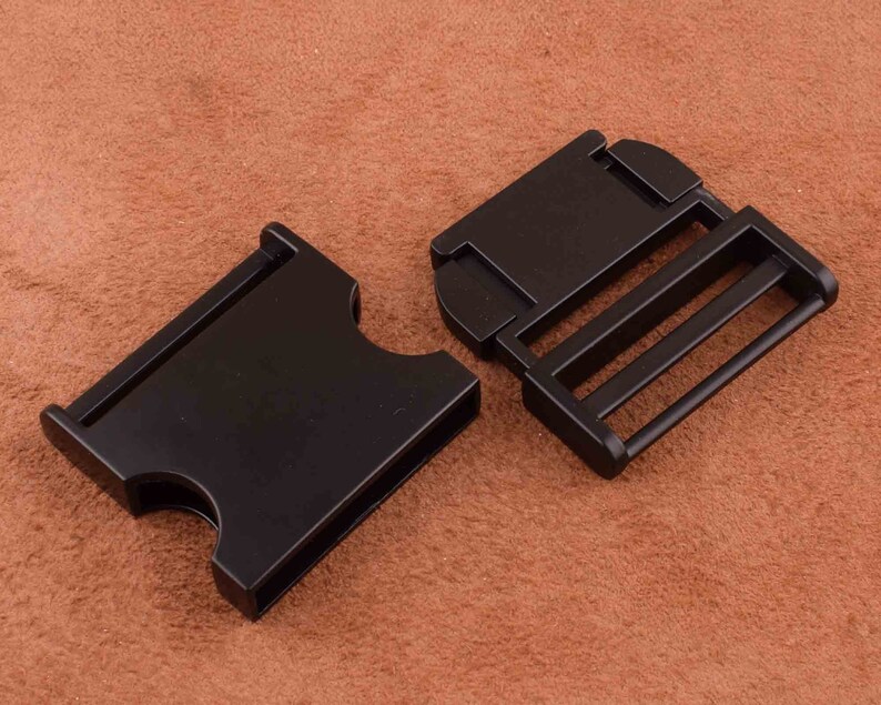 Metal Side Release Buckle Black Metal Buckles 1 Inch Side Etsy