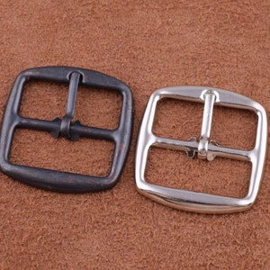 center bar buckle 1 inch Single Prong Belt Buckle Square Center Bar Buckles,Pet Collar buckle strap pin buckle for handbag webbing hardware