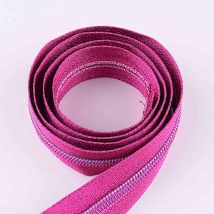 5 yards #5 Nylon Zipper Tape plum Teeth Zippers,nylon zipper pouch,7*31mm purse zipper tape for bag/purse/clothes/diy making