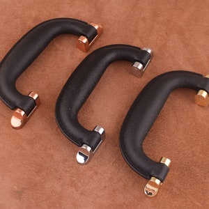 Plastic Handle black Box Handle Suitcase Handle Arched Trunk Handle briefcases handles,purses frame for bag/purse Hardware Leatherware craft