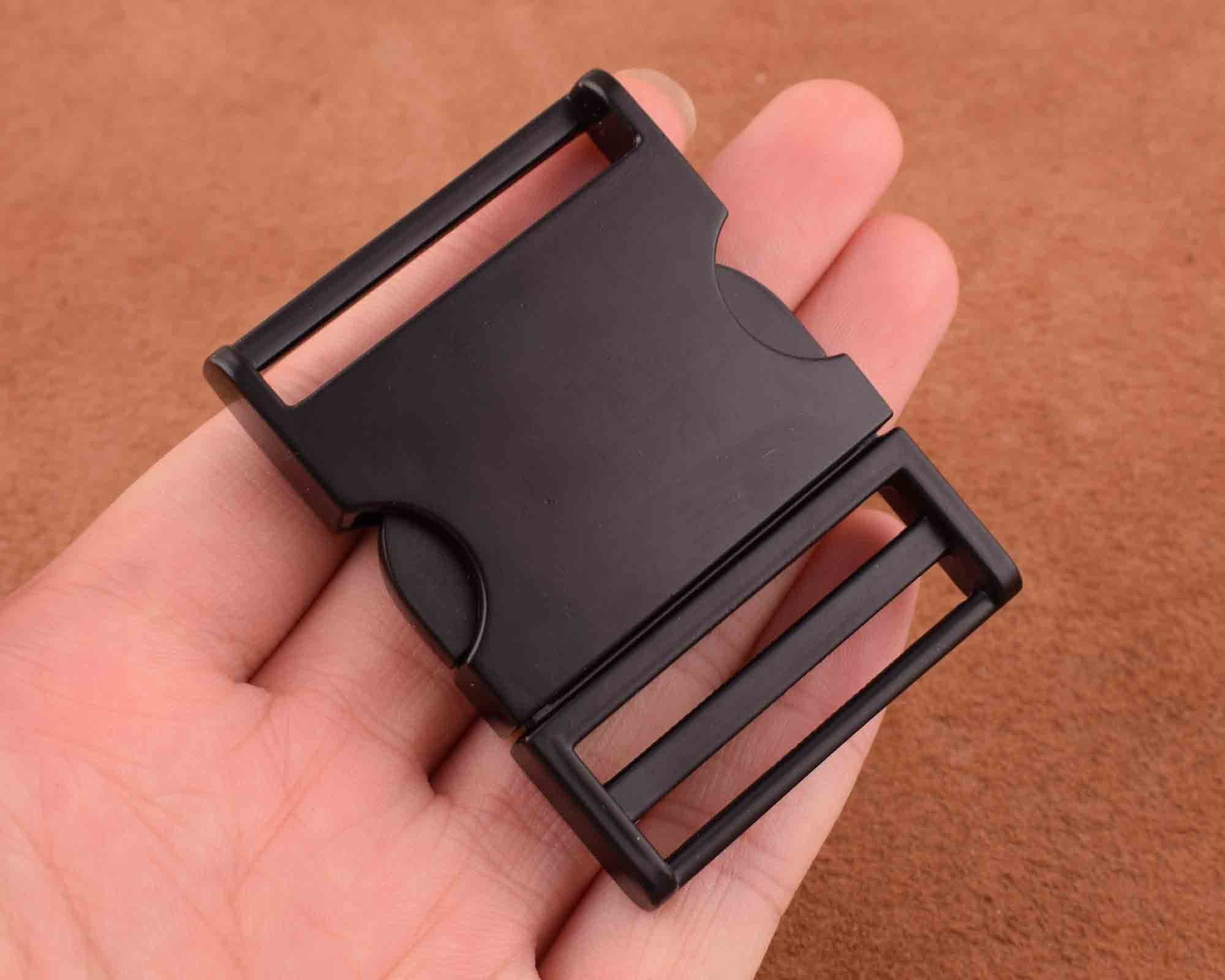Metal Side Release Buckle Black Metal Buckles 1 Inch Side Etsy