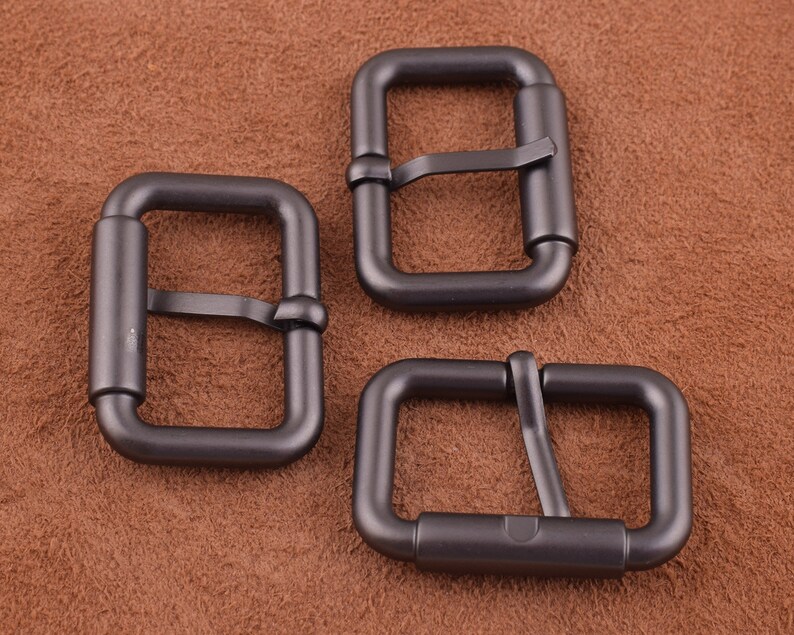 2515mm Metal Buckles 1 inch black slide Rectangle Strap Etsy