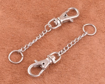 Swivel Clasps lobster claw lanyard clips push Gate Snap Hook Lobster Swivel Clasps 55*24mm Bag Handbag Strap Handle For Bag/Purse/tote-50pcs