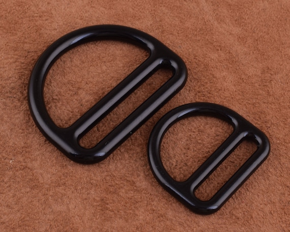 half round Double Ring,Slot and Hole Loop Buckle,Double Bar D Ring 1 inch and 1.5 inch Vintage trouser buckle for bag/Purse Handbag Hardware