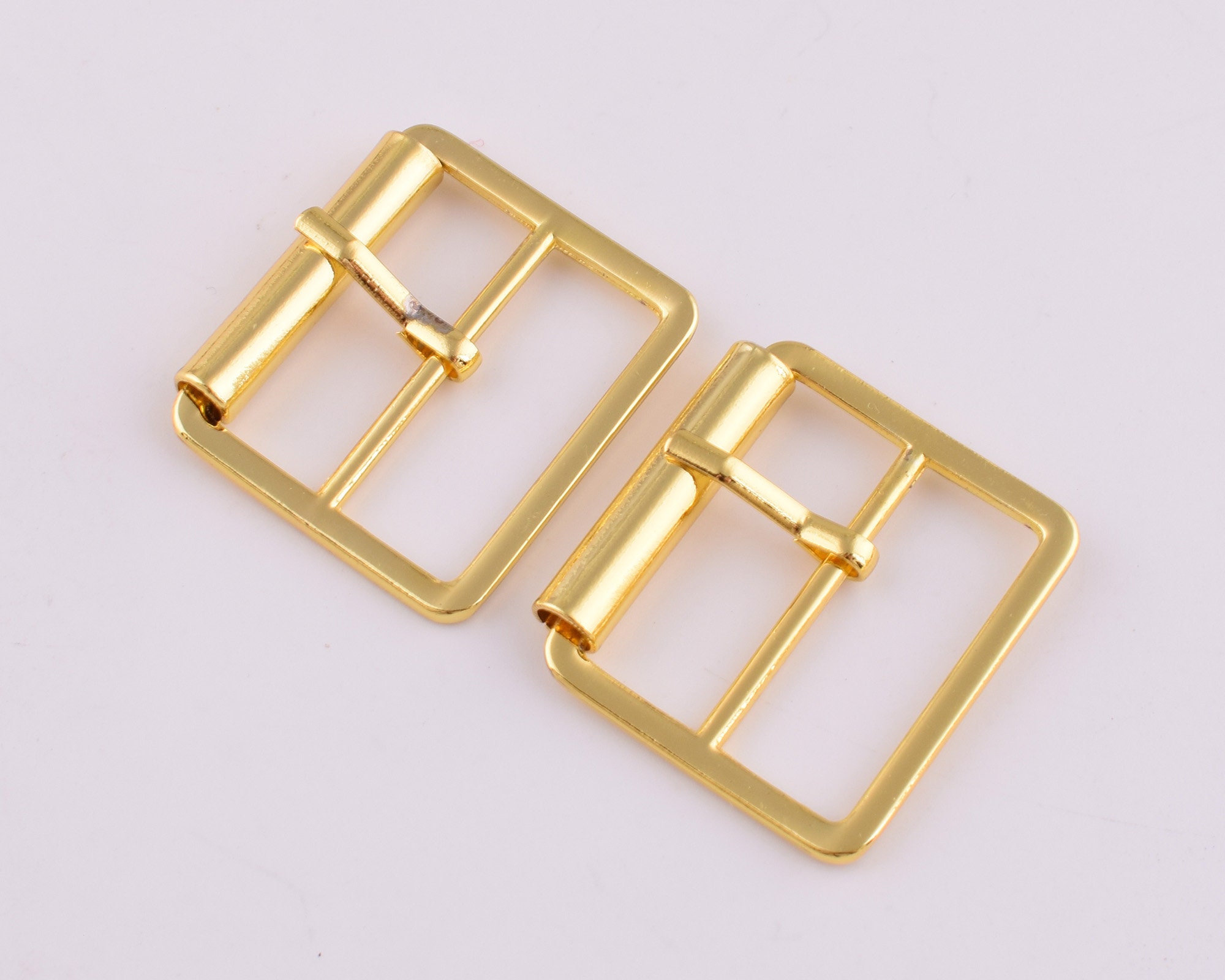 SUIKIHUM 4 Pack Roller Belt Buckle, Single Prong Belt Buckle