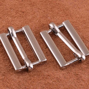 Adjuster buckle metal buckle fit 16mm belt Metal Rectangle adjuster bag buckle 20pcs Small Buckle, Shoe Bag Hardware for bag/webbing/shoes