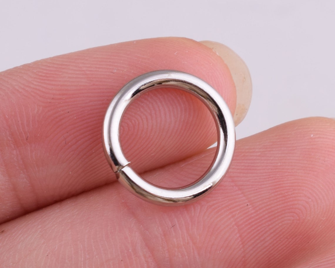 Open Jump Rings 9mm Split Jump Rings charm Connector100pcs Etsy