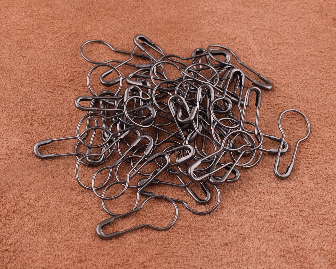 2210mm Safety Pins 200pcs Mini Bulb Safety Pins Gun Black Etsy