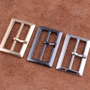 boucle de barre centrale Adjuster Slide Buckle 1 pouce Metal Tri Glide buckle 25mm Purse Buckles, boucle métallique en alliage de zinc pour bag/Luggage Strap