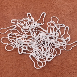 Pines de seguridad 22 * 9mm 200pcs cobre Mini bulbo spins blanco plateado pins broche de seguridad Pines de seguridad de costura Pines de seguridad Suministro