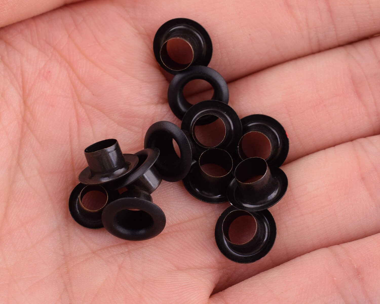 150pcs Black Eyelets 5mm Round Grommet Eyelets for Sewing Bead Etsy