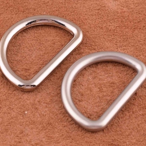 25mm Heavy Duty D Ring 1 inch D-ring Findings Metal D rings silver Purse ring strap D ring,Metal D-ring Purse Belts Strap Loop Findings