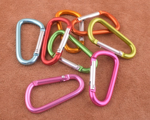 Eight Kinds of Color Carabiner Hiking 1.5 Inch Carabiner