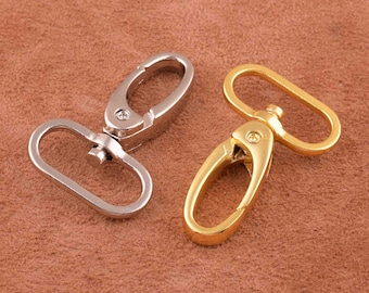 26 * 49mm Metal D ring Swivel kreeft klemmen clips voor handtas riemen/riem riemen/mode-accessoires door 4 stuks, twee kleur van kiezen