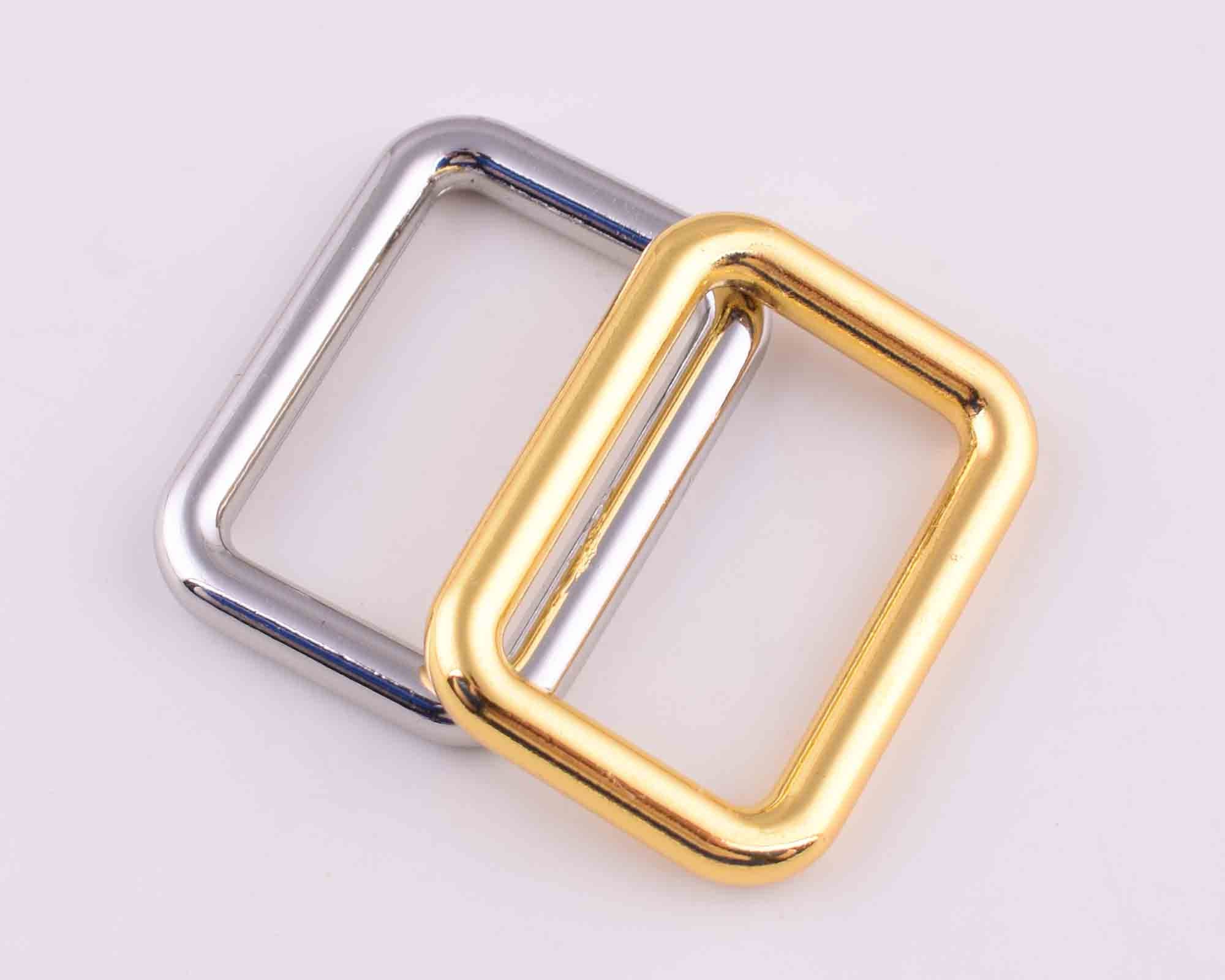 Metal Rectangle Ring 25mm Belt Buckle Leather Craft Hardware Etsy