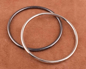Geldbörse O Ring Metall O Ring 90mm Metall Geldbörse O Ring Griff Großhandel, Webbing O Ring große O Ringe Handtasche Zubehör Leder Handwerk Hardware