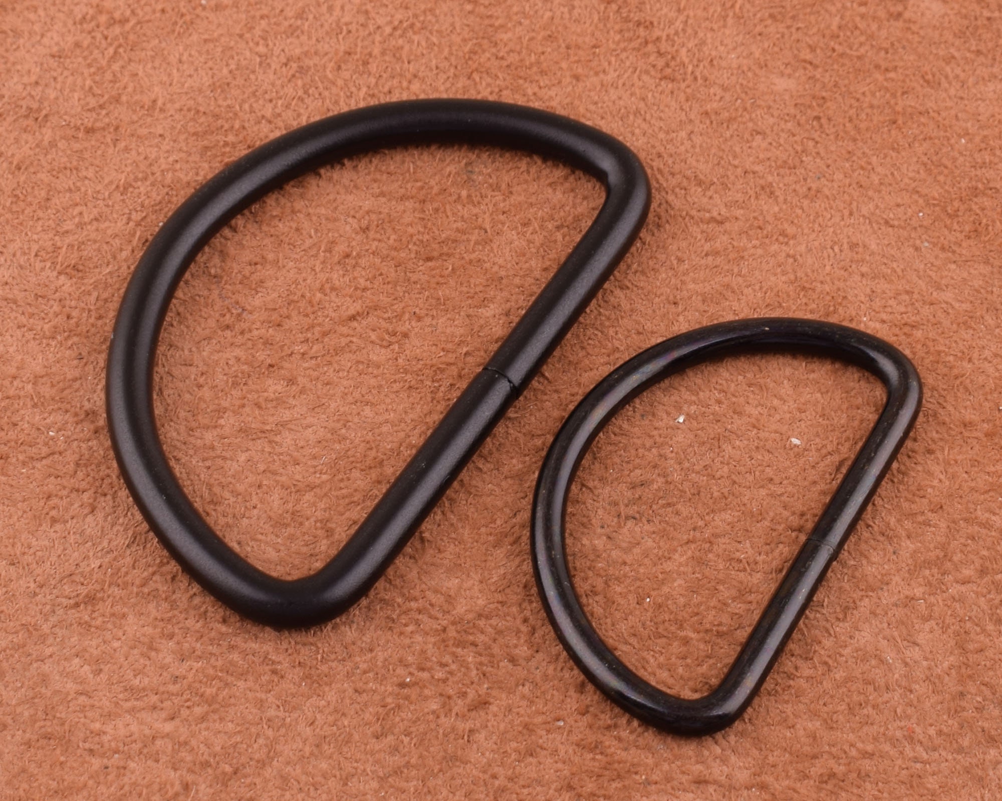 10 Pcs Black Heavy Duty Strap D Ring Metal Bag D Ring Purse D Etsy UK