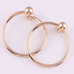 metal bag handle round bag frame,circle purse handle ring light gold purse handles,75mm tote handle for bag/purse/wallet/diy making