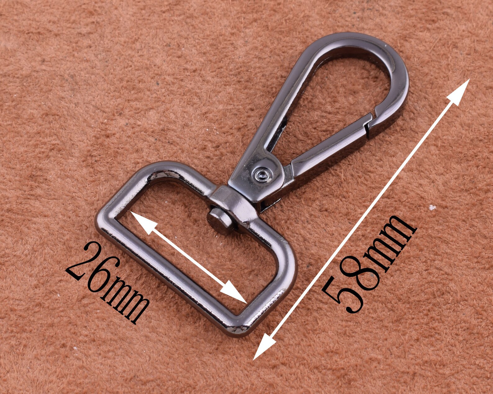 Swivel Clasps Clips Dog Leash Swivel Hook gunmetal Snap hook Etsy