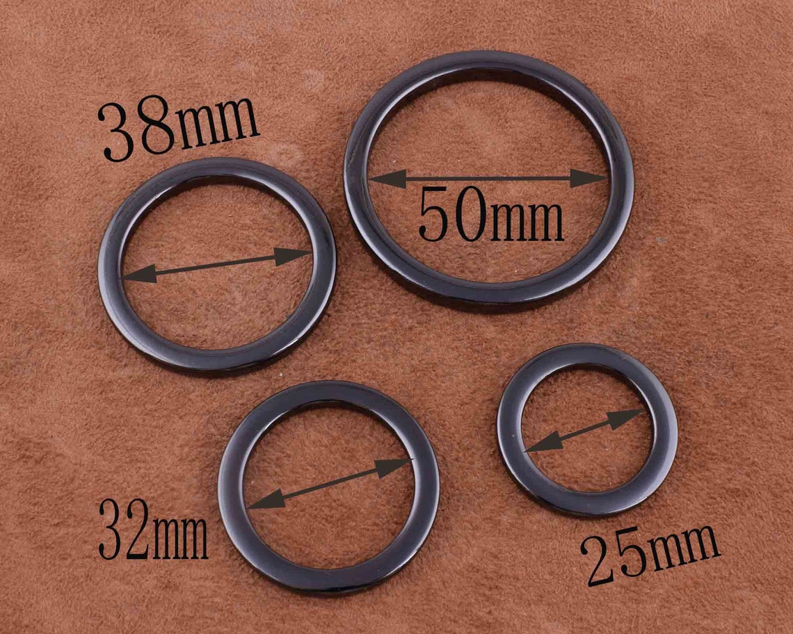 Flat Cast O Rings metal purse o ring2550mm Purse Ring Buckle Etsy