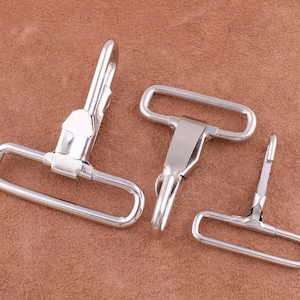 Silver Metal Snap Hook clasps Lanyard Clasp,Metal Swivel Hooks Buckle,iron Purse push hook for purse/bag luggage Accessories