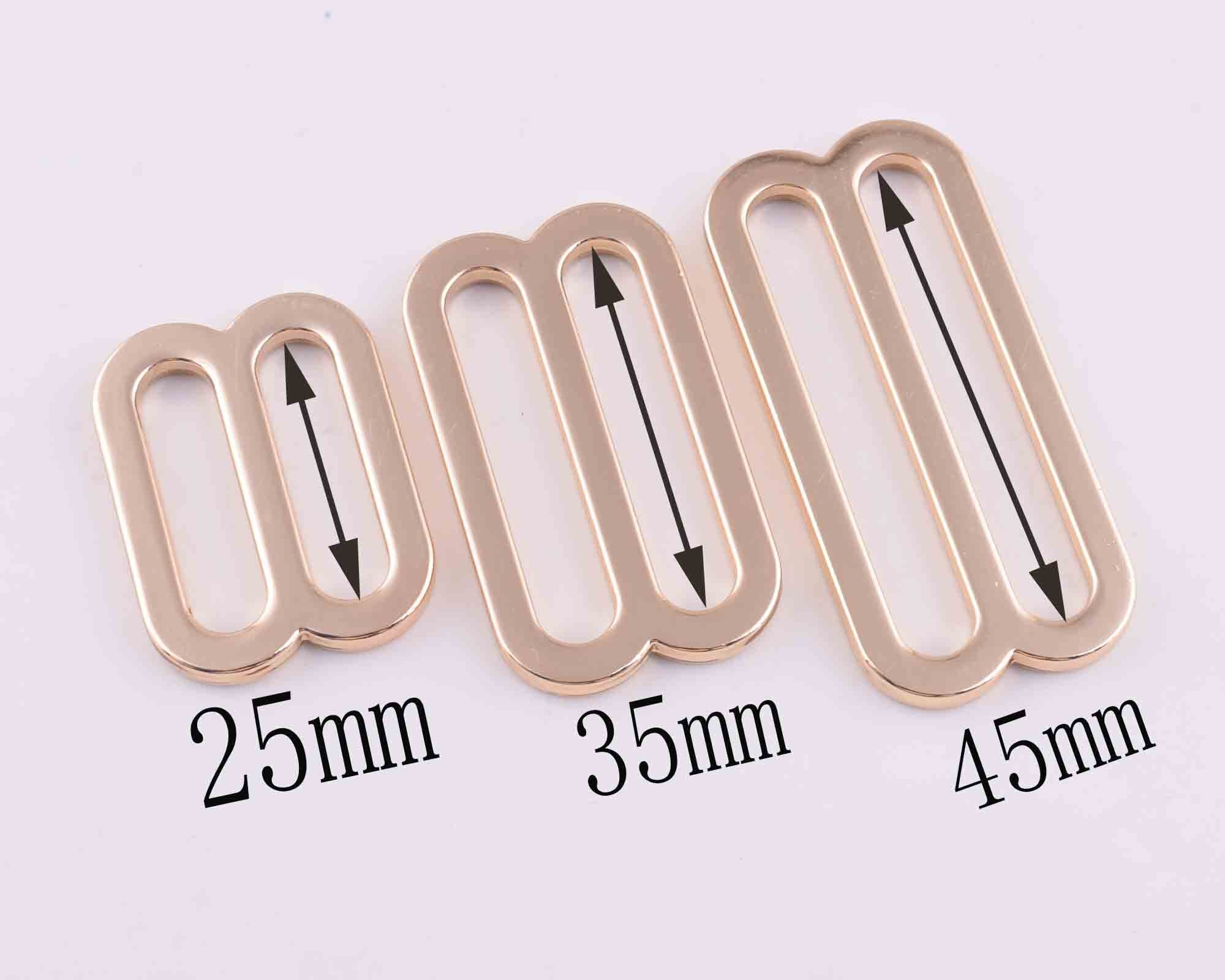 Metal Slide Buckle Strap Buckles Single Prong Belt Etsy