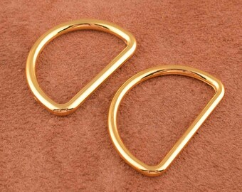 Heavy Duty D Ring or D-ring Findings Metal D anneaux alliage D-rings Ring Ring strap D ring Chain Connector for Metal Handle Bag Hardware