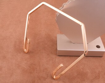 Purse frame for make a purse/bag 16*13.2cm /light gold bag frame,metal purse frame /handbag frame/bag frame for handbag/DIY making supplies