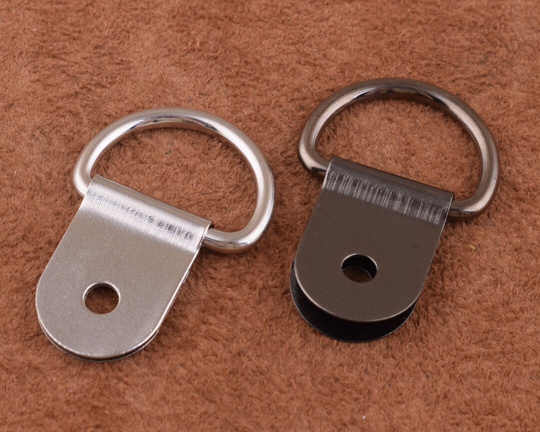 Metal D Rings With Clips Suspender Clip,20mm Lanyard Clip,iron Belt