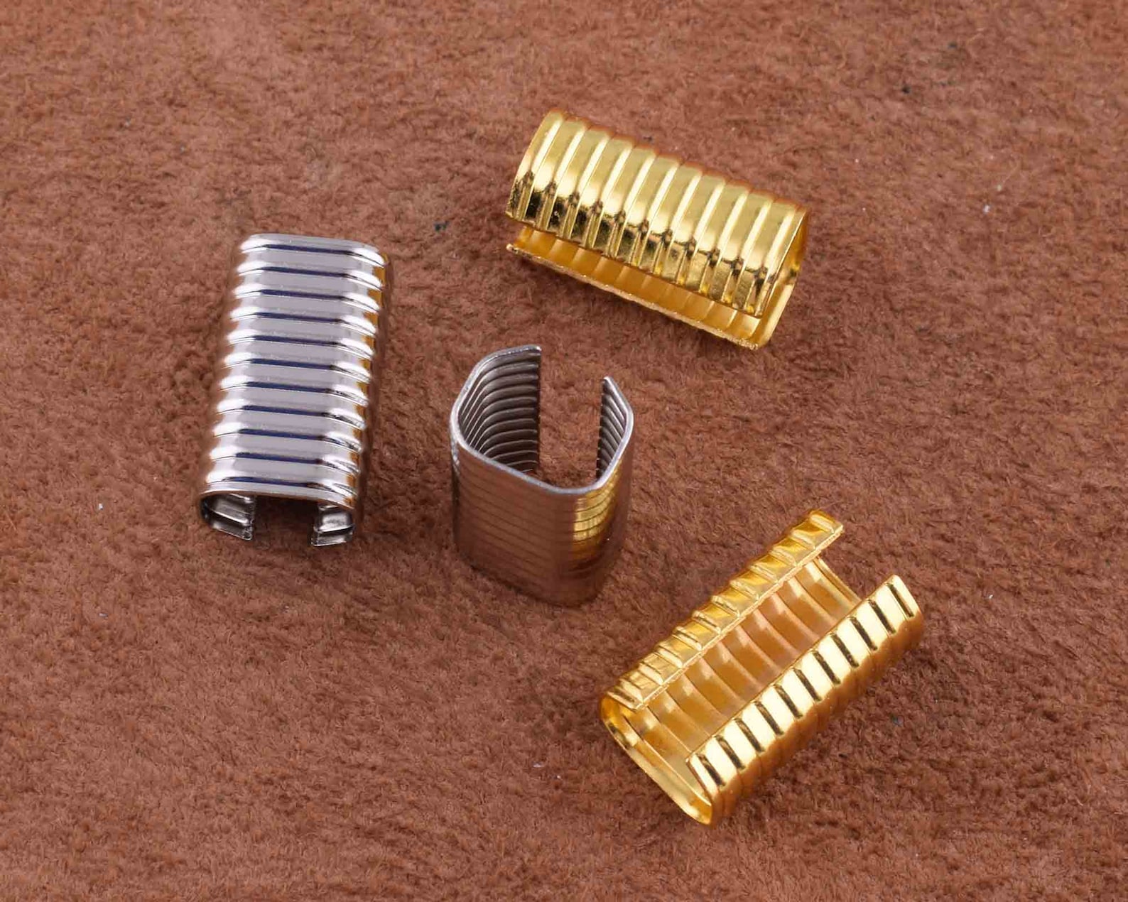 Ribbon End Crimps Ribbon End Fastener Clasp Crimp Fasteners Etsy