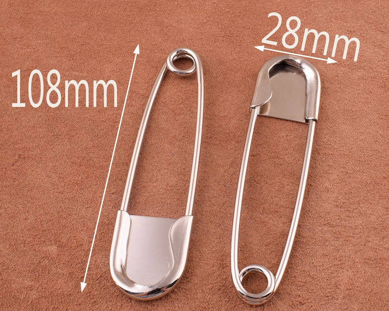 Silver Safety Pins Charming Shawl Pins Metal Pins Brooch Safety Silver Safety Pins Charming Shawl Pins Metal Pins Brooch Safety