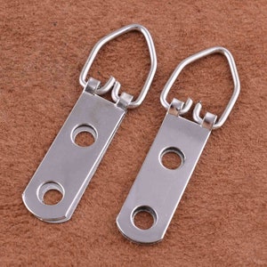 handbag connector D-Ring clip handbag Handles link purse hardware Screw belt buckle,silver 48*12mm strap buckle for bag/purse/diy making
