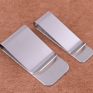 Money Clip stainless steel Money Clip Minimalist Gift wallet clip Wedding Gift Christmas gift Birthday Gift Money Clip for money/card