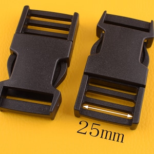 10 pcs 1 inch plastic buckle , buckle fits 1&quot; inch webbing, , plastic, buckle strap hardware, luggage supplies, belt hardware