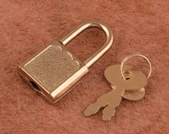 Tighall 2 PCS Zinc Alloy Gold Small Square Decorative