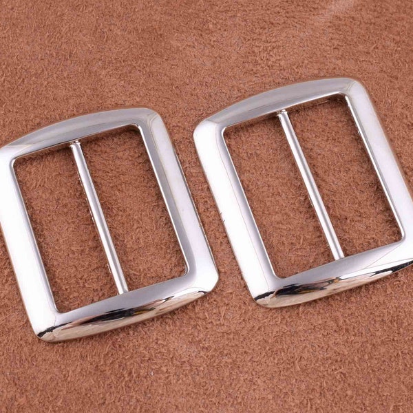 Slide Strap Buckles,32mm Rectangular Center Bar Belt Buckles,1.25 inch metal buckle purse ring belt Strap buckle for webbing belt making