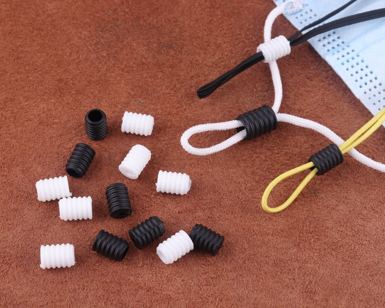 9x7mm Cord Lock Adjuster Elastic for Face Mask Adjuster Cord Etsy