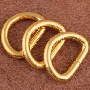 D Rings Metal D Buckle 1 5/840mm Belt Strap Buckle Webbing Ring Handbag  Accessories Leather Craft Hardware-4 Pcs 