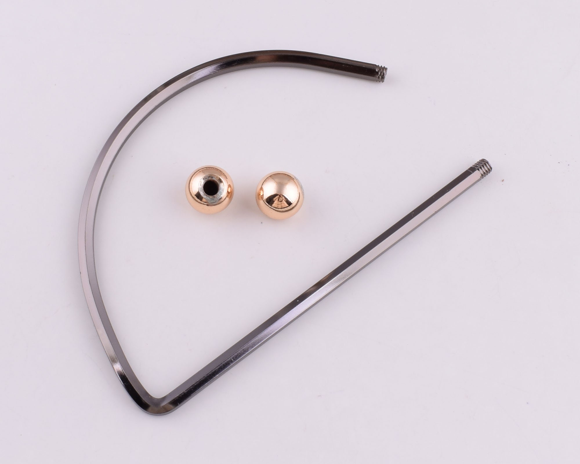 Metal bag handles gunmetal Arched Handles Metal Handbag Etsy