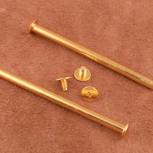 purse metal Rivets and Studs for Handbags/Screwed Studs/ Button Leather working Screws Belt Stud,Bags Metal Screw, Replacement Purse Supply